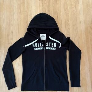 Women’s Hollister California Black Hoodie Sz .L